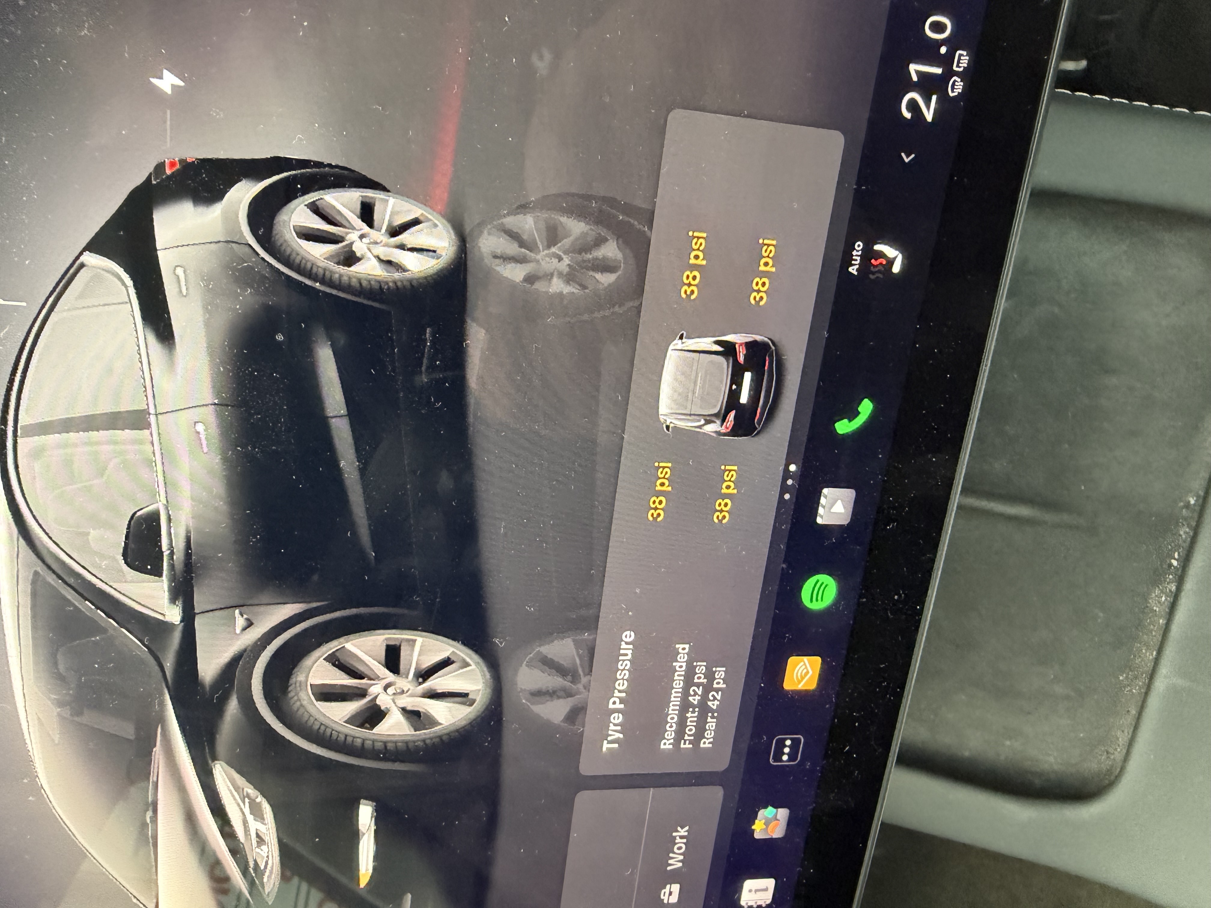 TPMS signal error stored in a vehicle diagnostic system at Shaw's Service Station