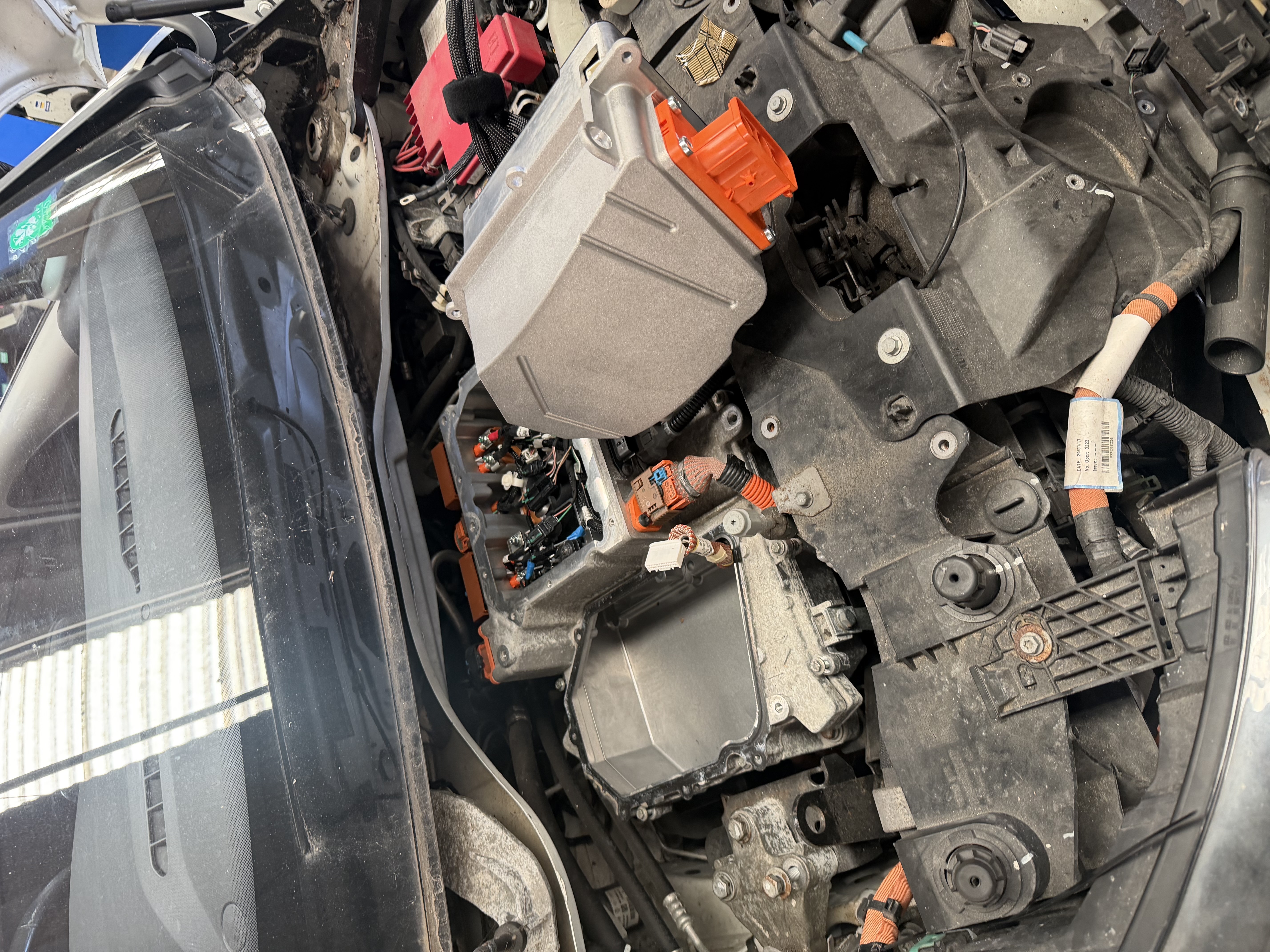 Electric and hybrid vehicle diagnostic work at Shaw's Service Station Rhyl