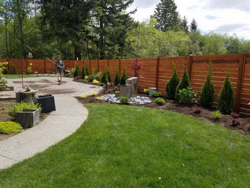 Landscaping project
