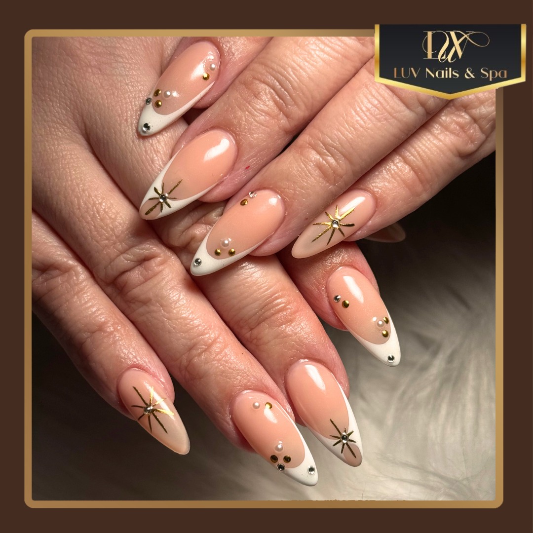 Seasonal nail design Bellflower CA salon