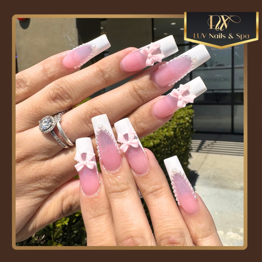 Nail art ombre design Bellflower CA