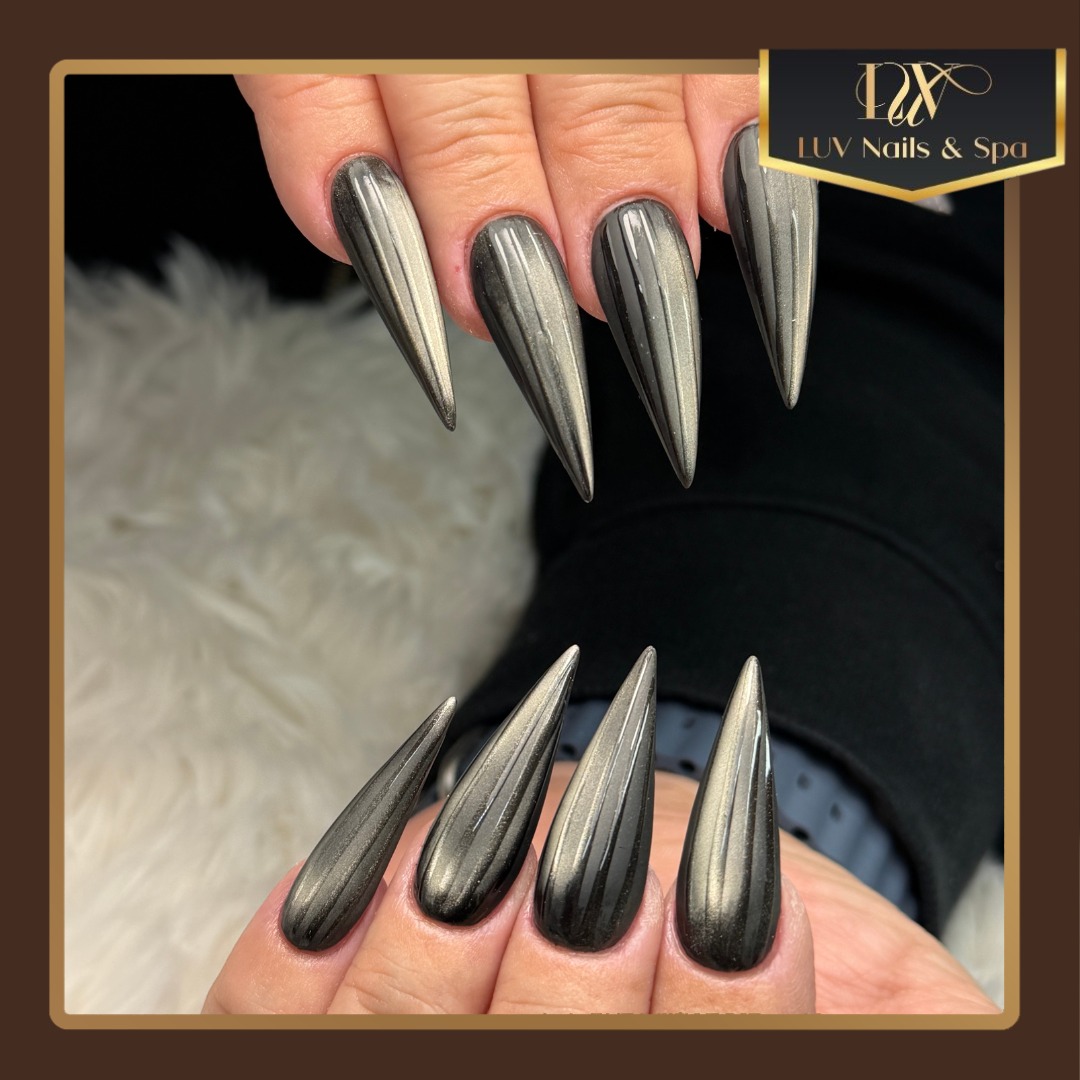 Gel manicure design Bellflower nail salon