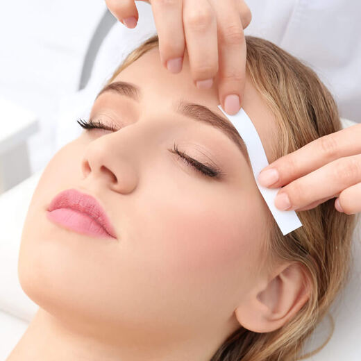 Eyebrow waxing and shaping Bellflower nail salon