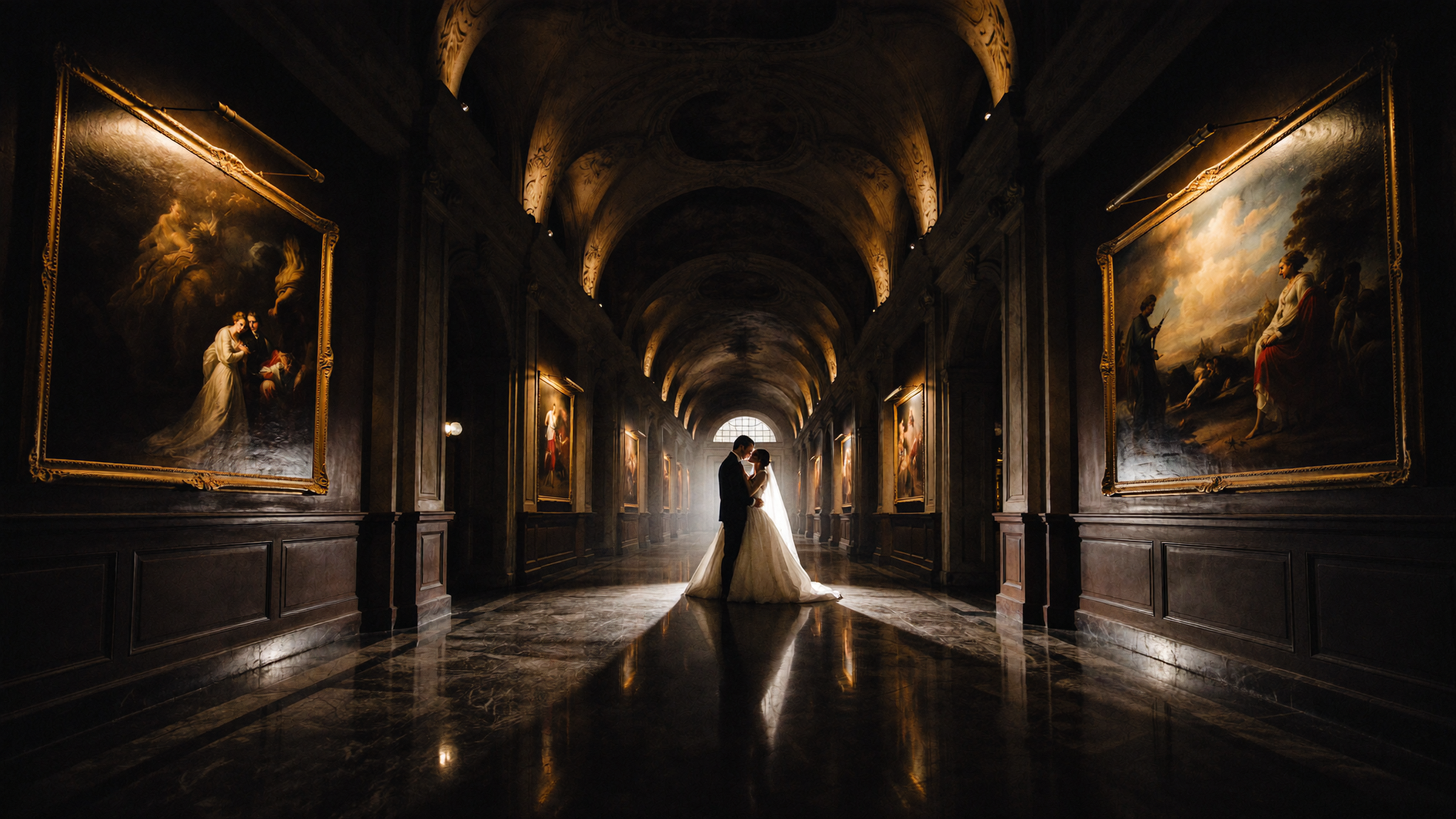 Wedding photography gallery -- full delivery timeline and image count