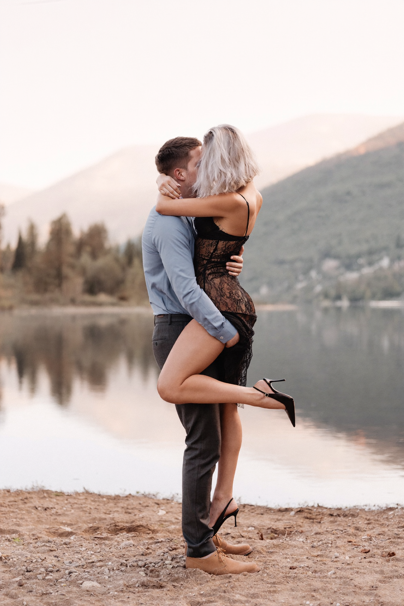 Whistler mountain wedding — documentary style, Sea-to-Sky film photography, Coast Mountains