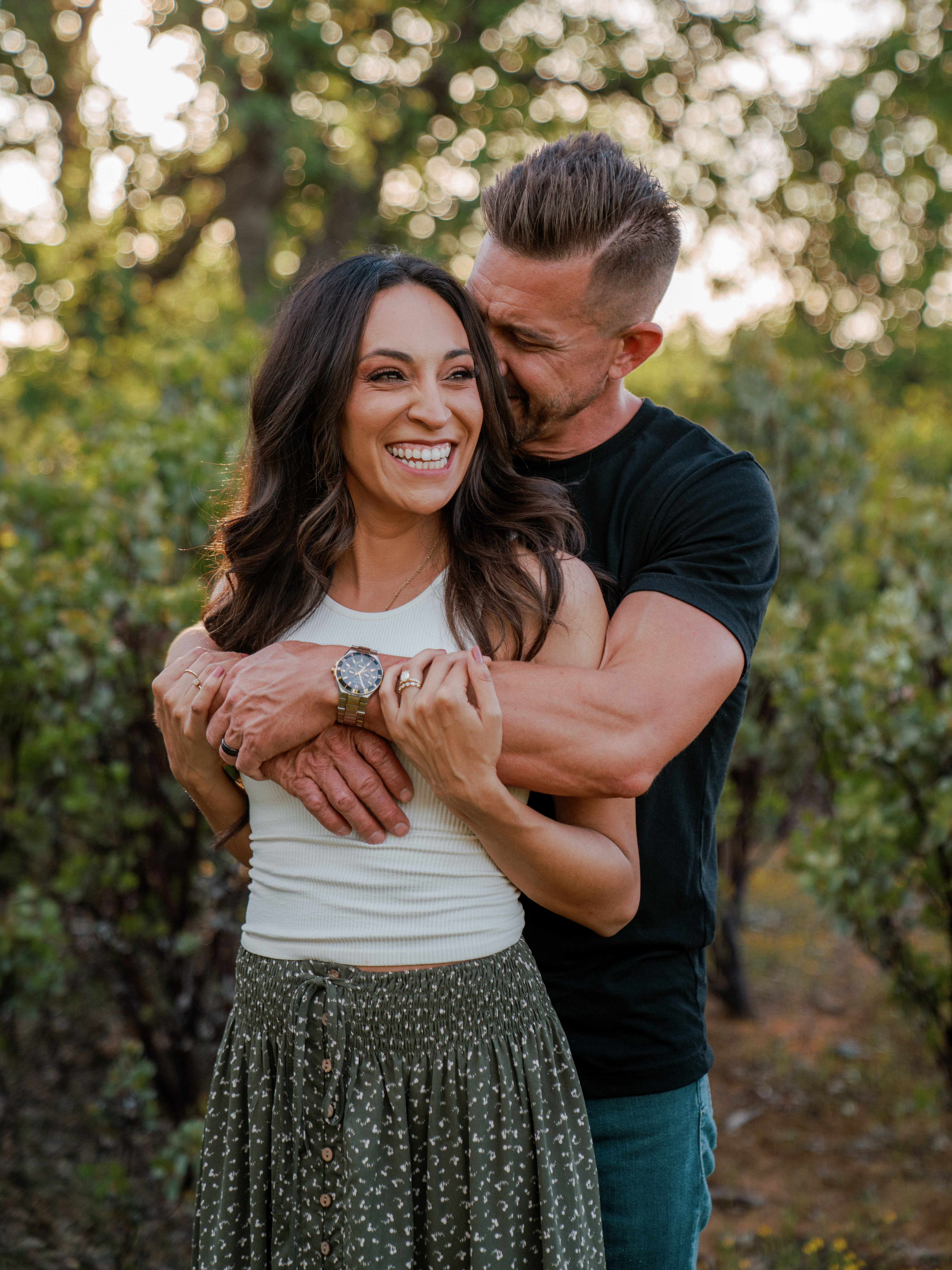 Trevor and Bridgett Dunbar together