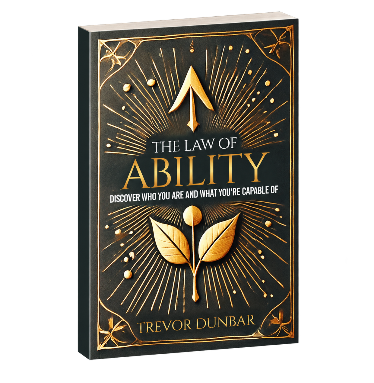 Trevor's original The Law of Ability book mockup