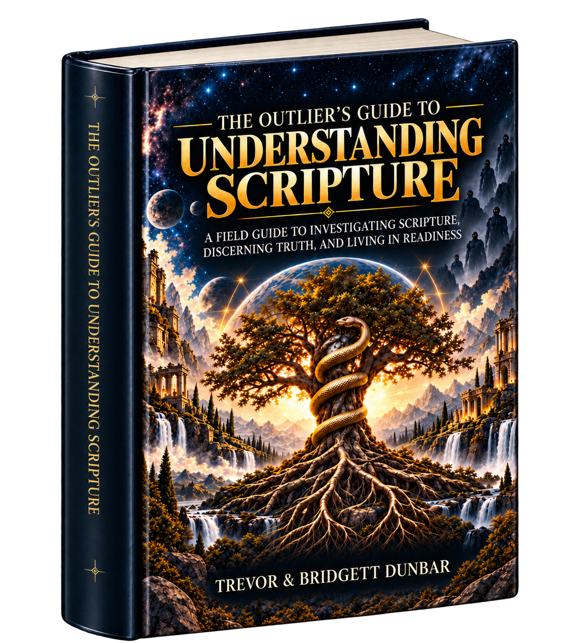Original dimensional mockup of The Outlier's Guide to Understanding Scripture