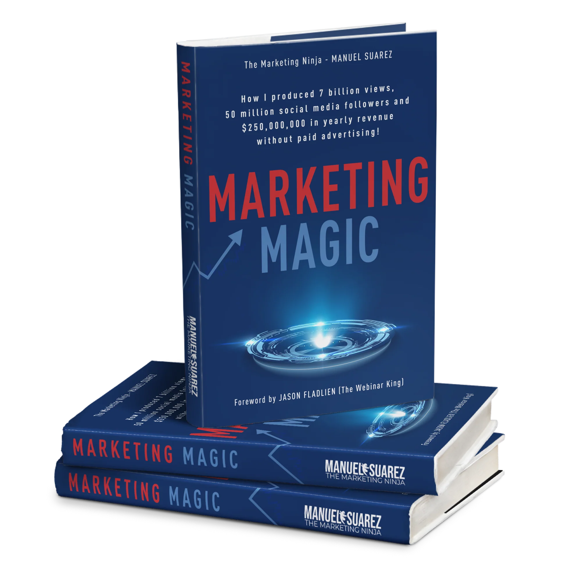 Marketing Magic book by Manuel Suárez