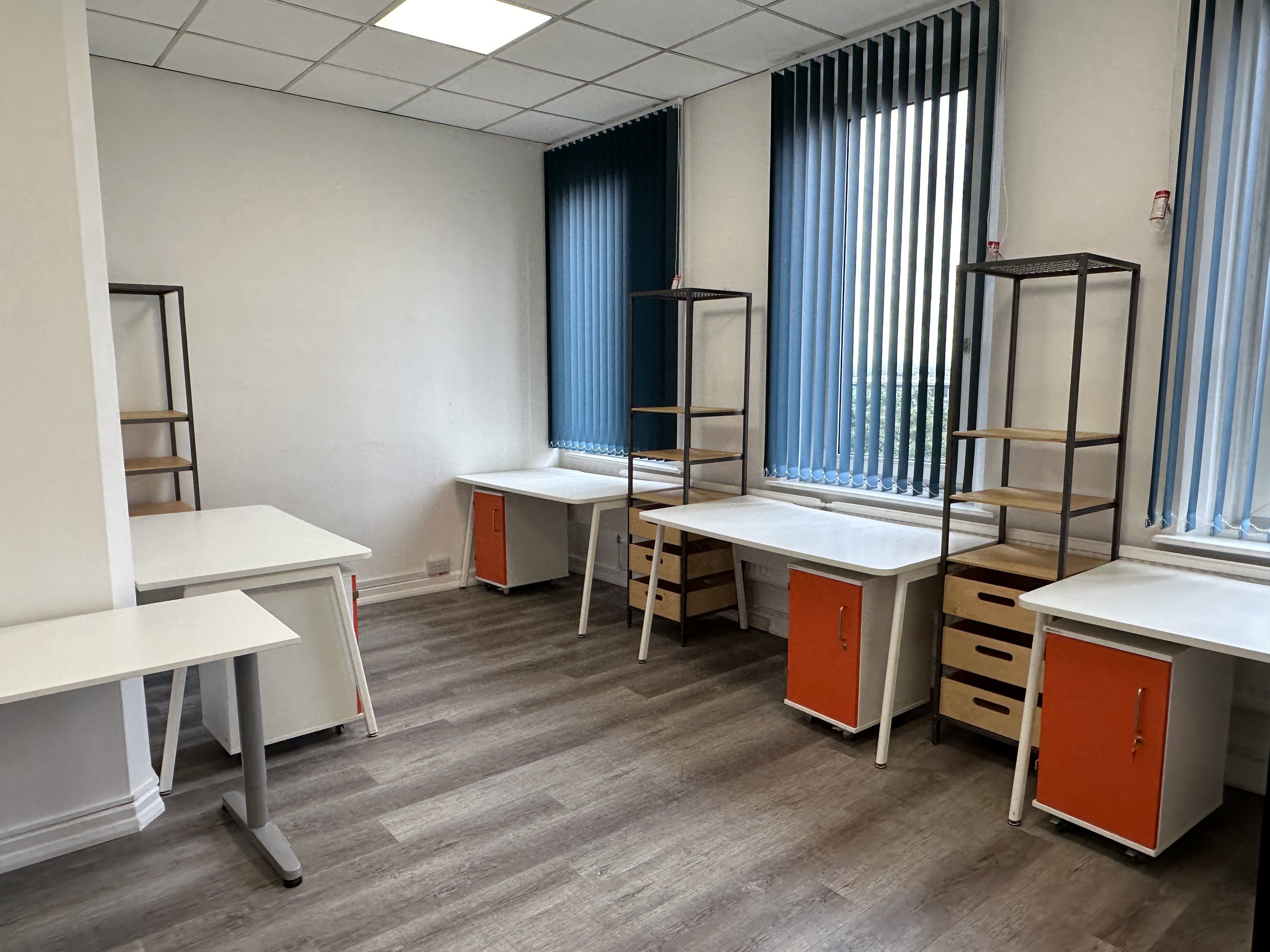 An office on the 4th floor of Gothic House