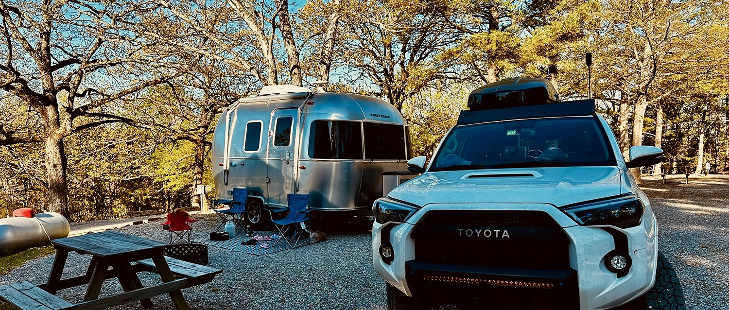 Long-term RV stay in Mountain View, Arkansas