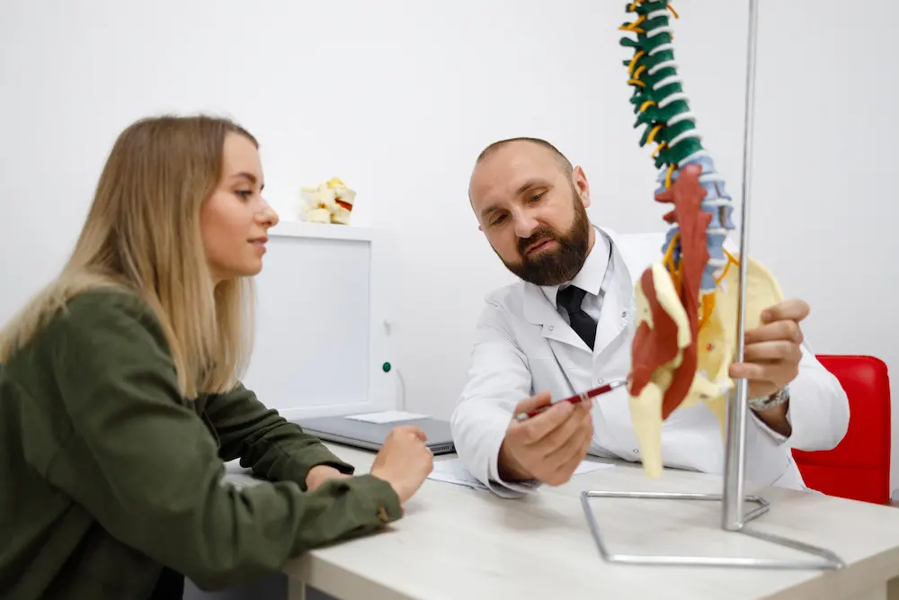 Lower back pain when standing Vacaville