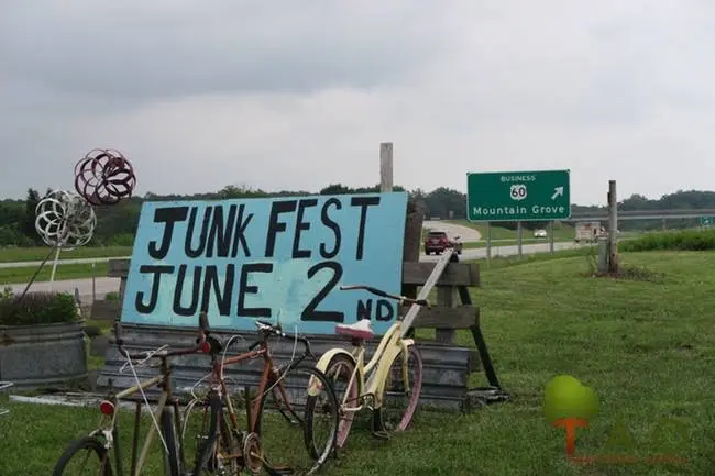 Mountain View Junk Fest featuring vintage finds and local vendors