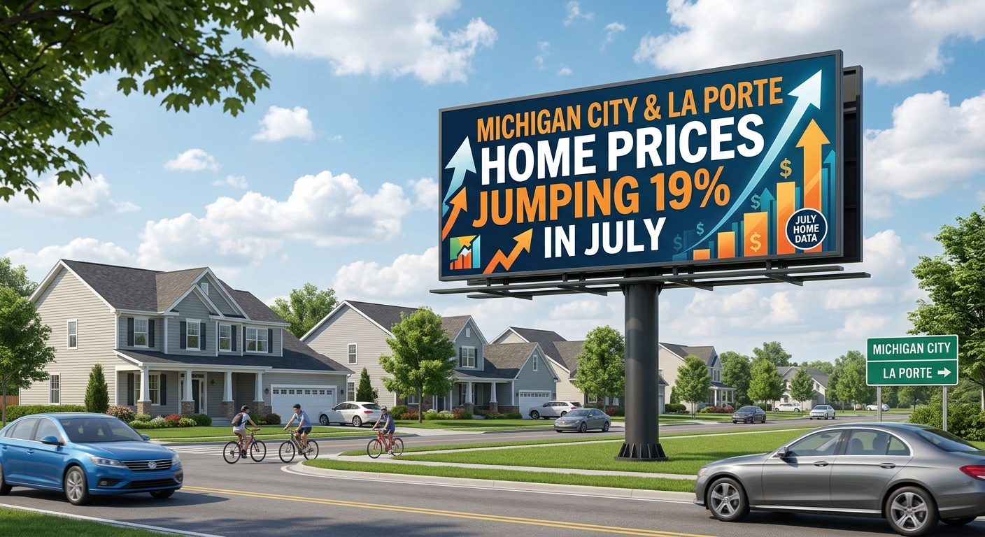 michigan city and la porte home prices up 19% michigan city and la porte home prices up 19%