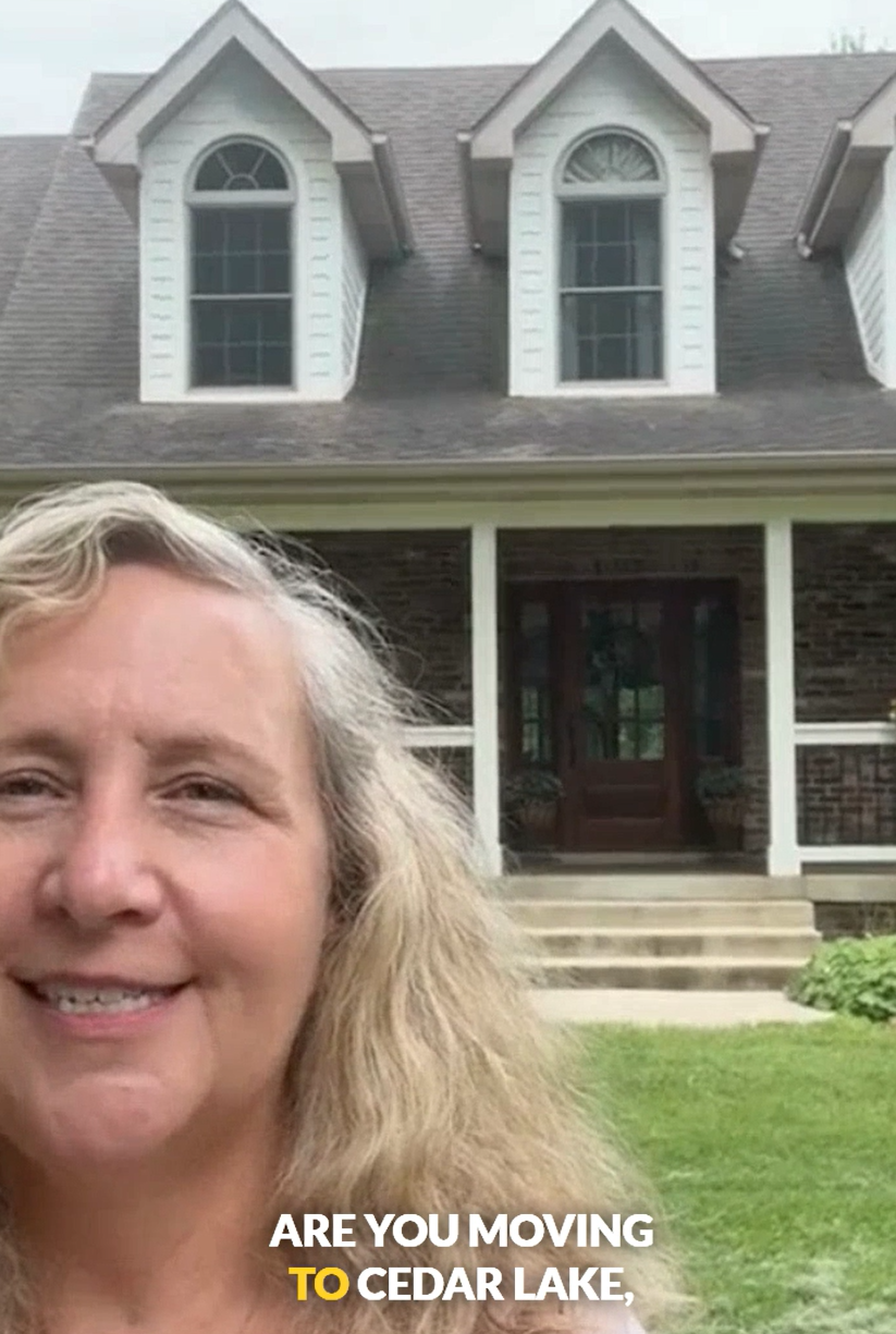 Still from a Steve Roake and Kimberly Genovese property tour video in Northwest Indiana