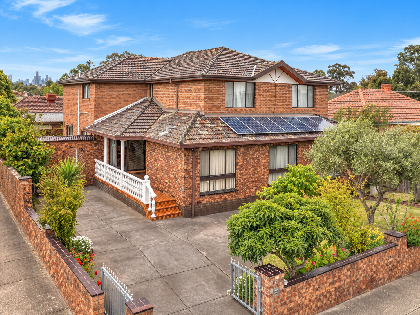 Home 4: existing tiled roof visualisation