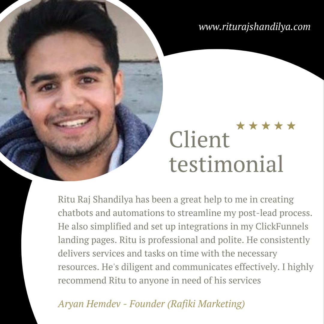 Client Trustpilot review 4