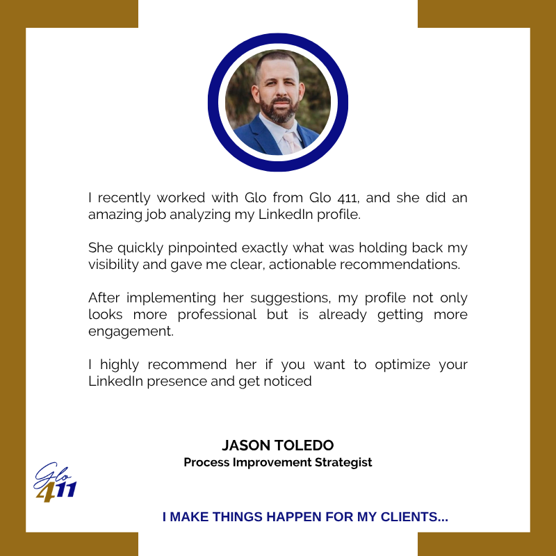 Glo Studio Marketing client testimonial 8