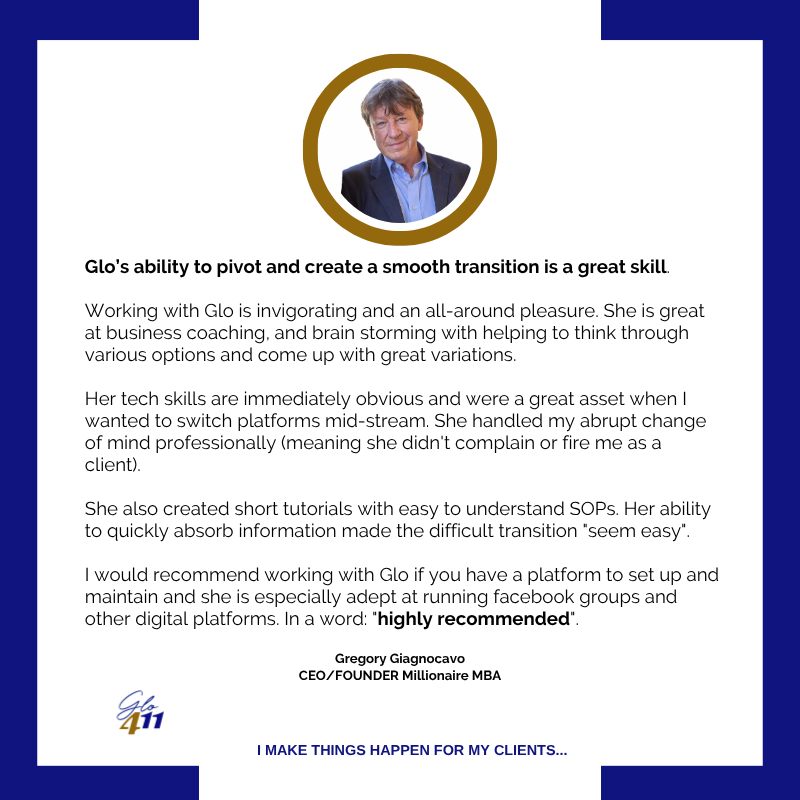 Glo Studio Marketing client testimonial 10