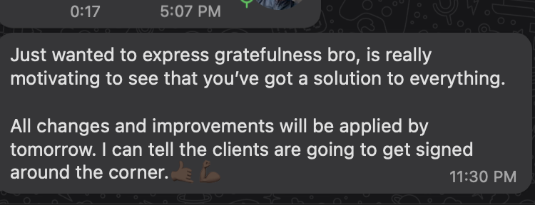 Client result 135