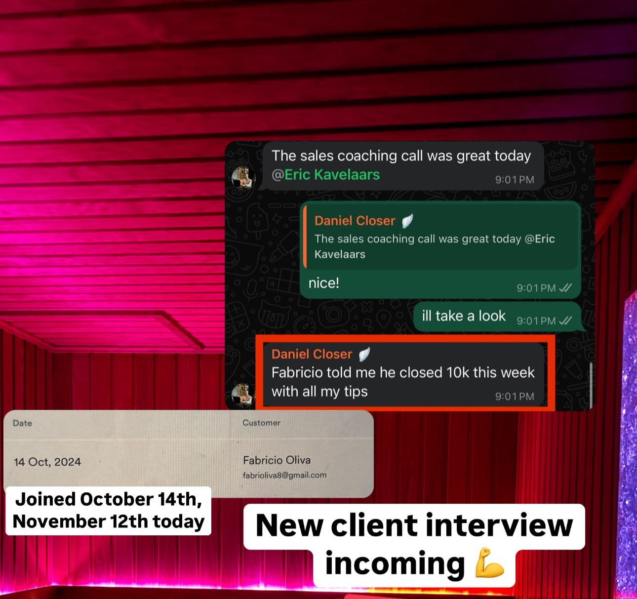 Client result 98