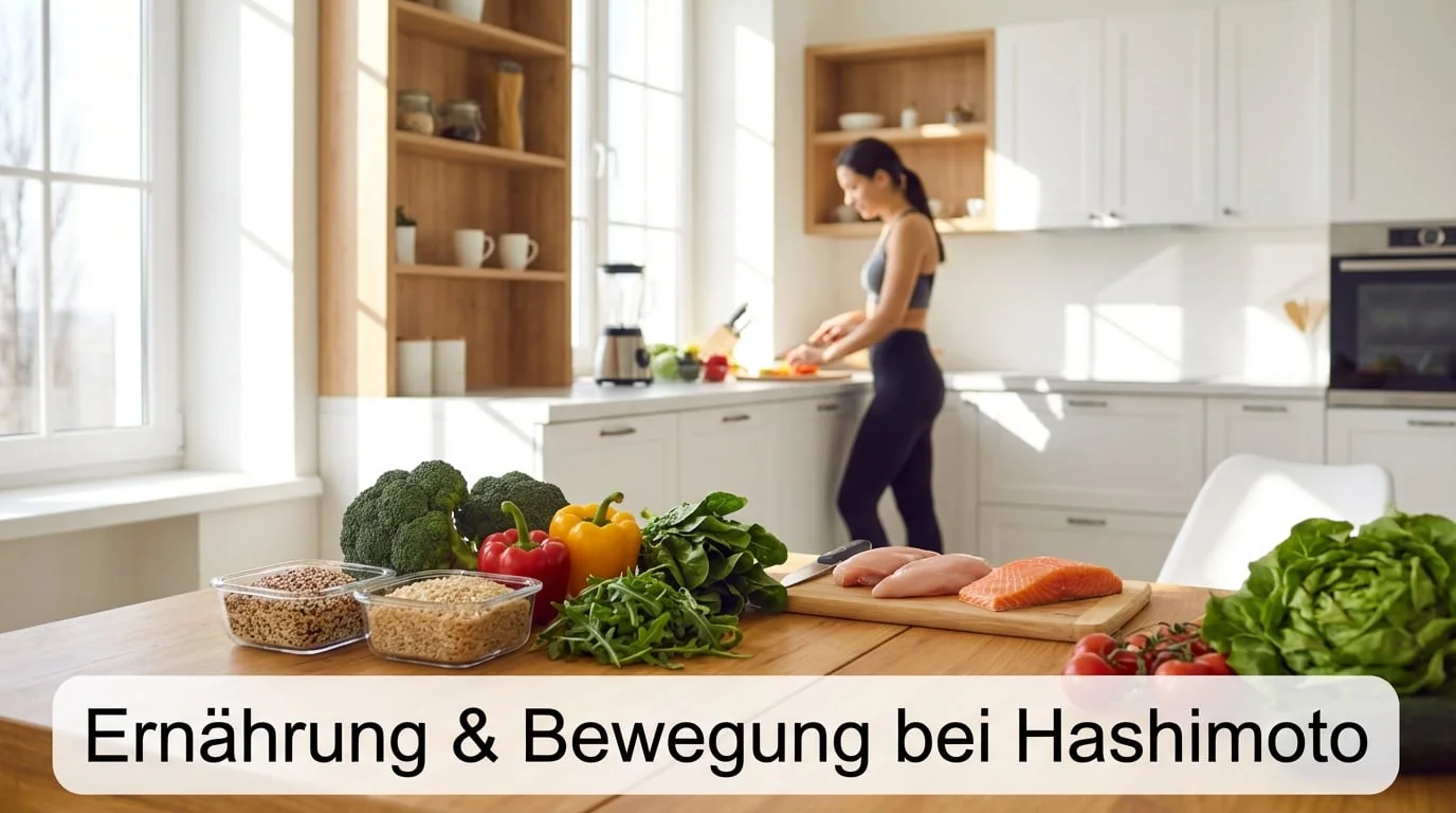 Frische gesunde Lebensmittel für die richtige Ernährung bei Hashimoto und Schilddrüsenunterfunktion