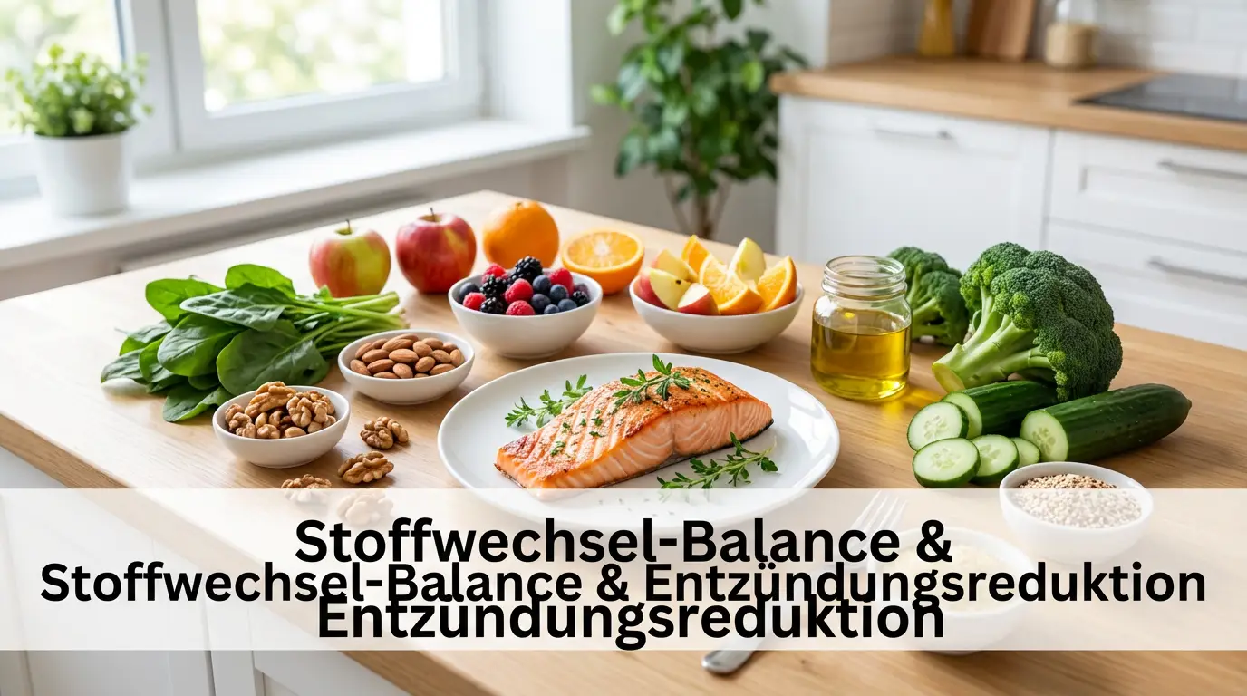 Gesunde Lebensmittel für Stoffwechsel-Balance bei Hashimoto