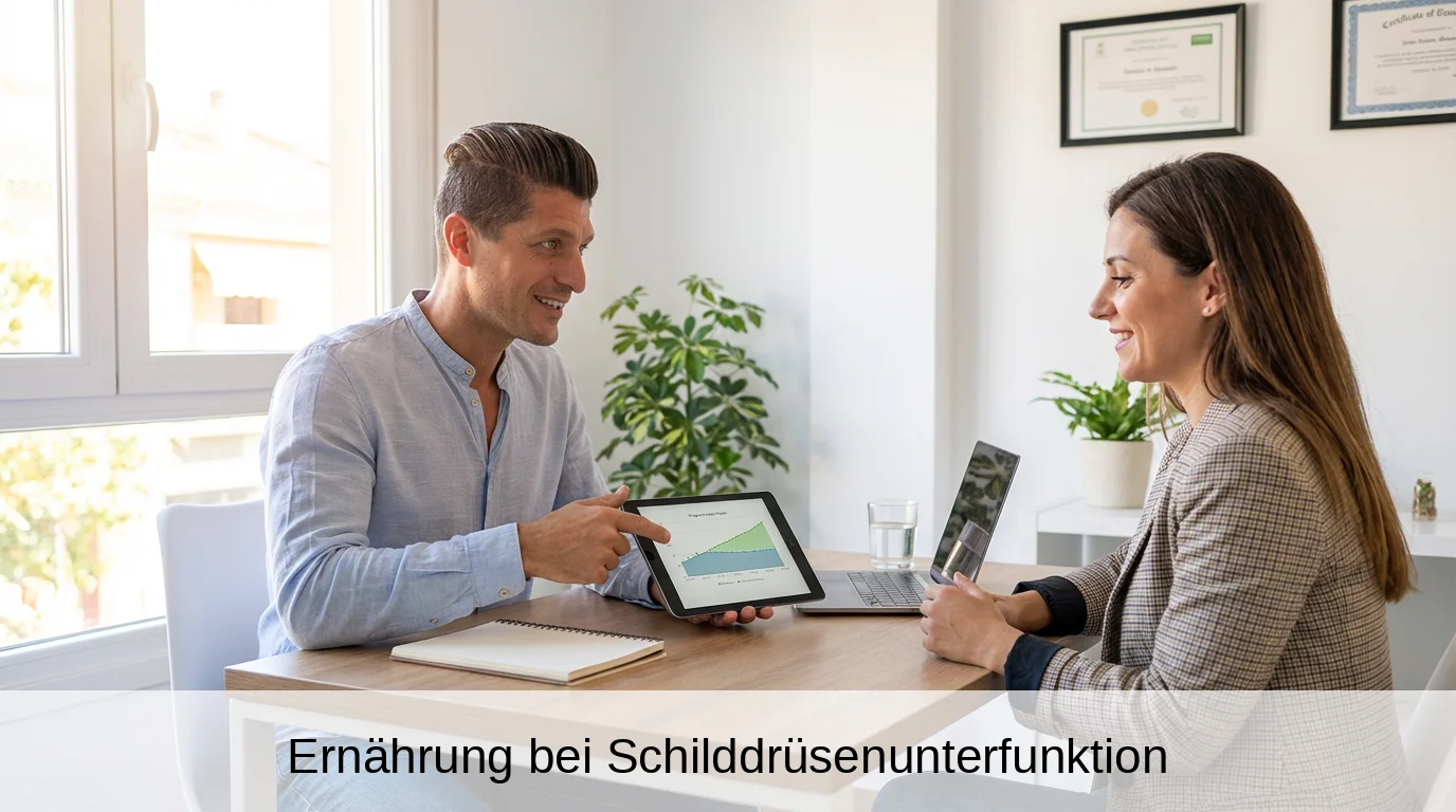 Ernährung bei Schilddrüsenunterfunktion - Abnehmcoach Frank bei Beratung