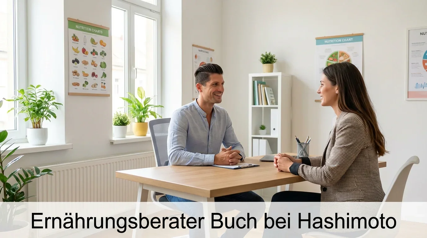 Ernährungsberater Buch bei Hashimoto - Beratungsgespräch