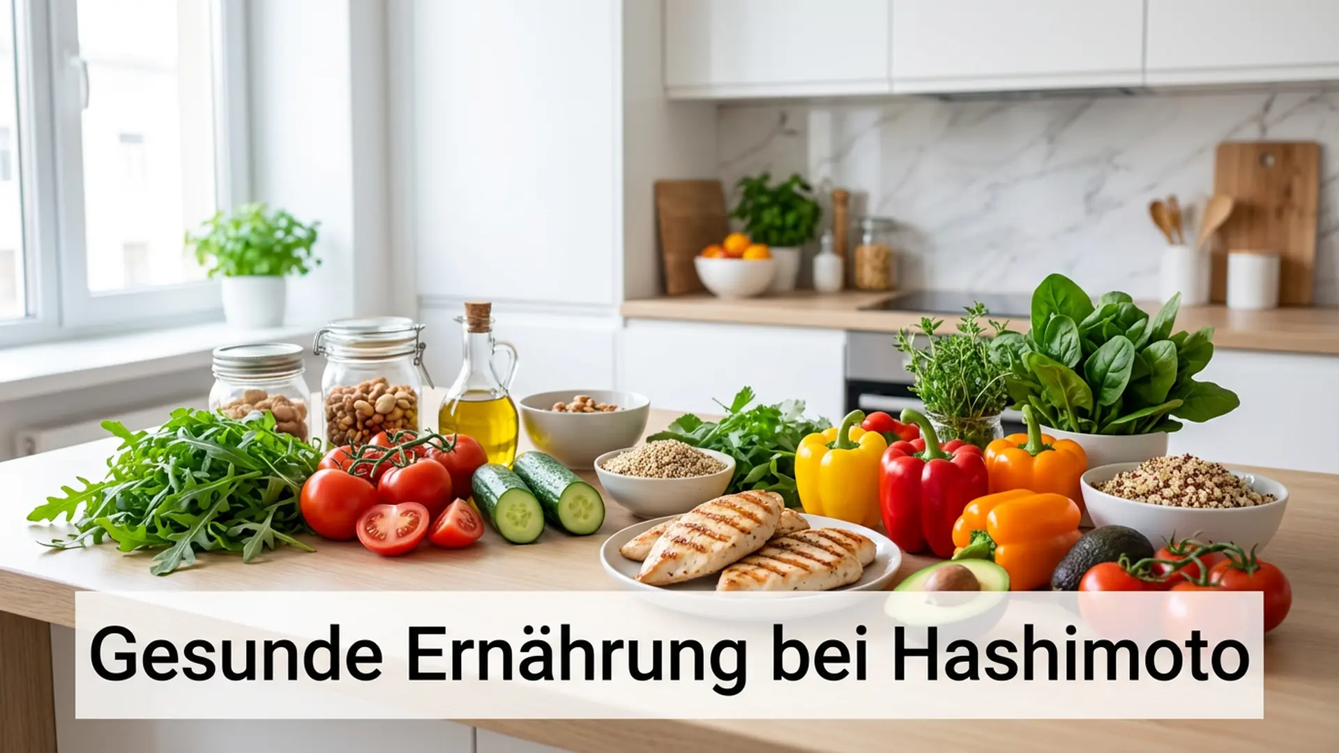 Gesunde Ernährung bei Hashimoto - Frische Lebensmittel für nachhaltiges Abnehmen