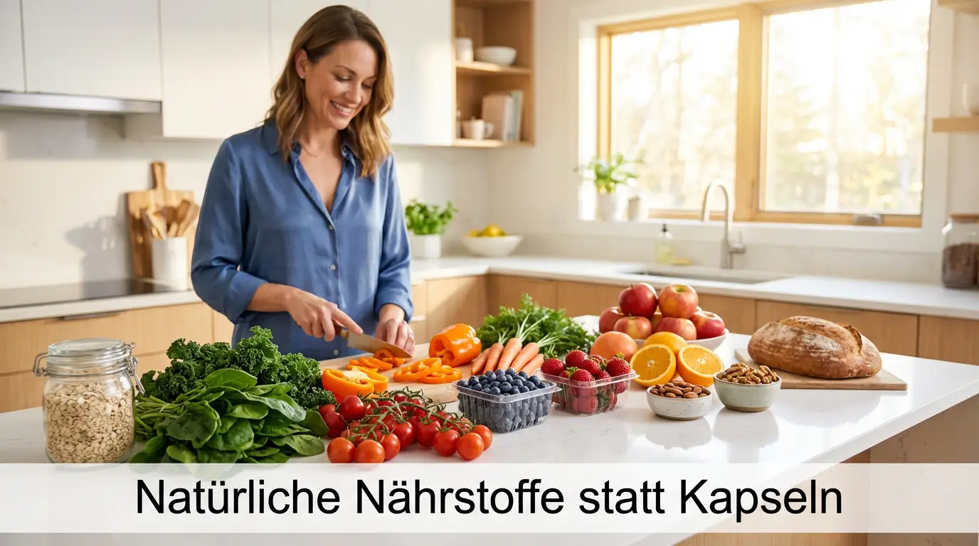 Gesunde Ernährung als Alternative zu abnehm kapseln bei Hashimoto