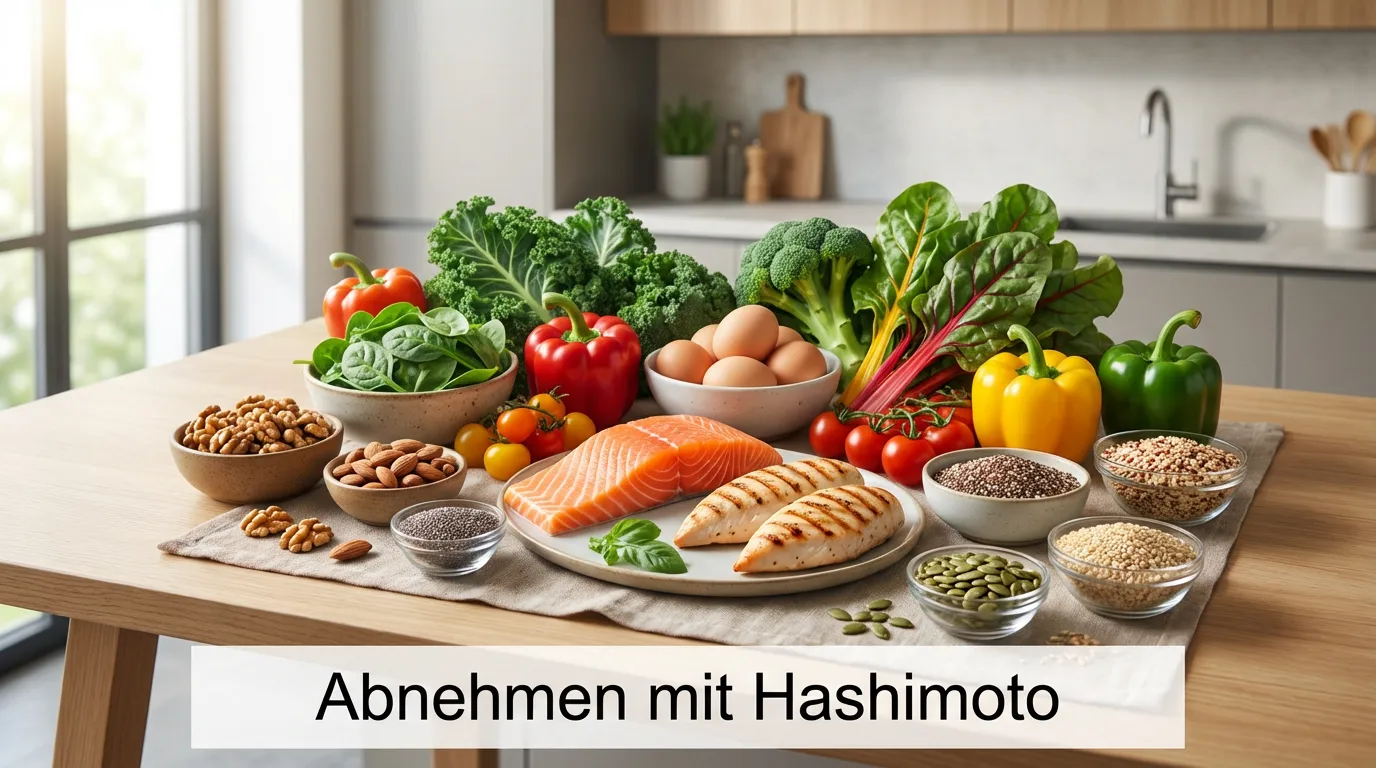 Gesunde Lebensmittel für Hashimoto-Ernährung - Abnehmen ohne Hunger