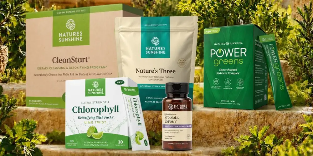 Clean & Green Pack: CleanStart, Nature’s Three, Power Greens, Chlorophyll stick packs and Probiotic Eleven