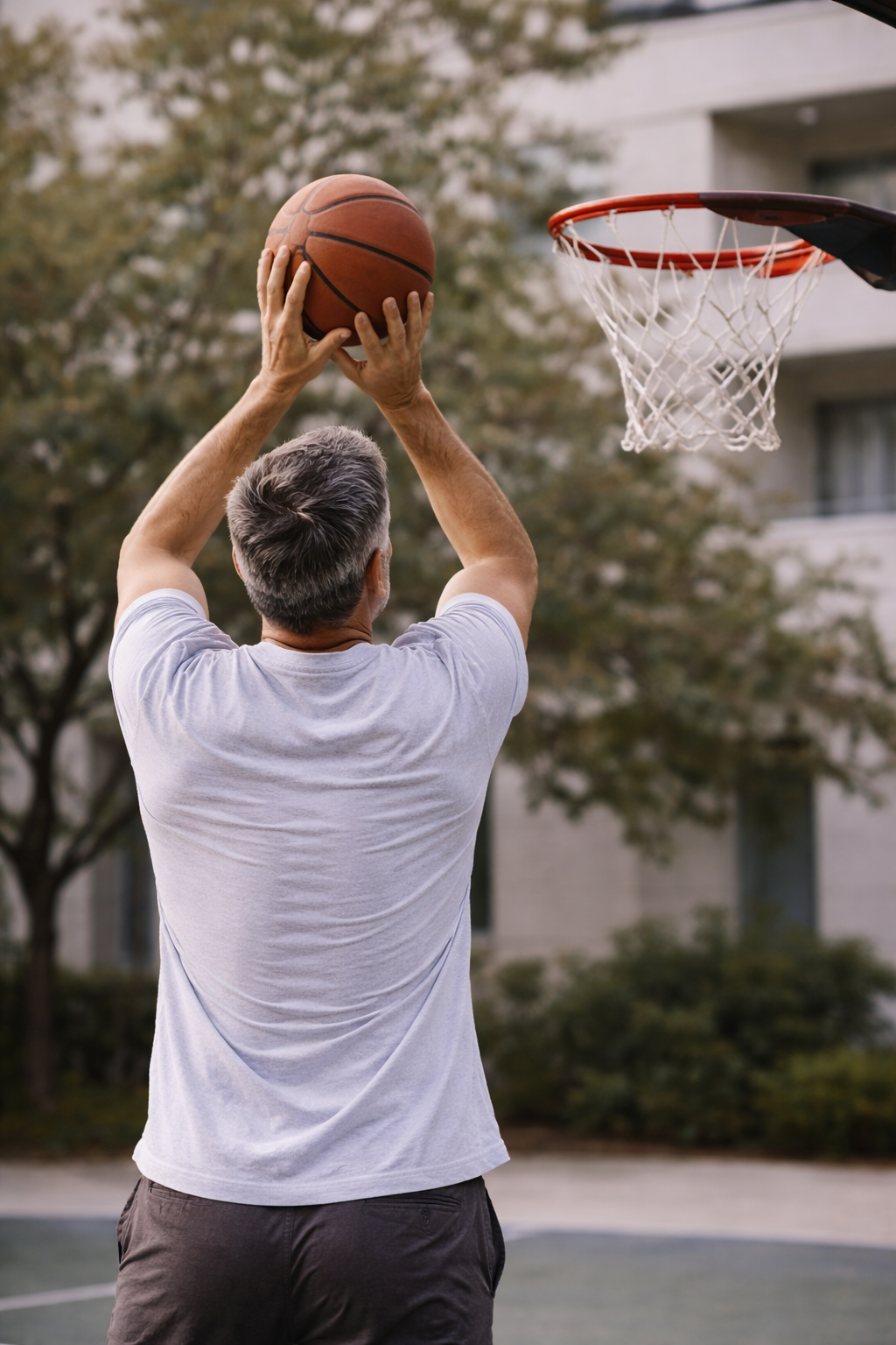 Active adult returning to sport and training activity, representing the recovery and functional goals supported by shockwave therapy and regenerative health services at Harper MD