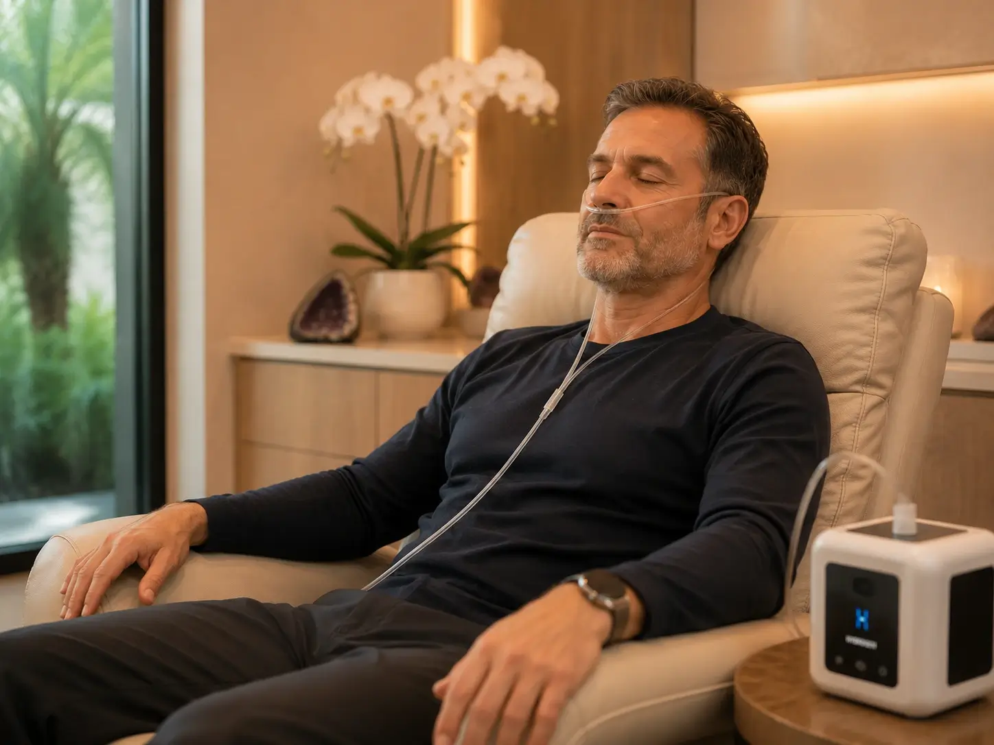 Hydrogen therapy at Harper MD, Weston FL