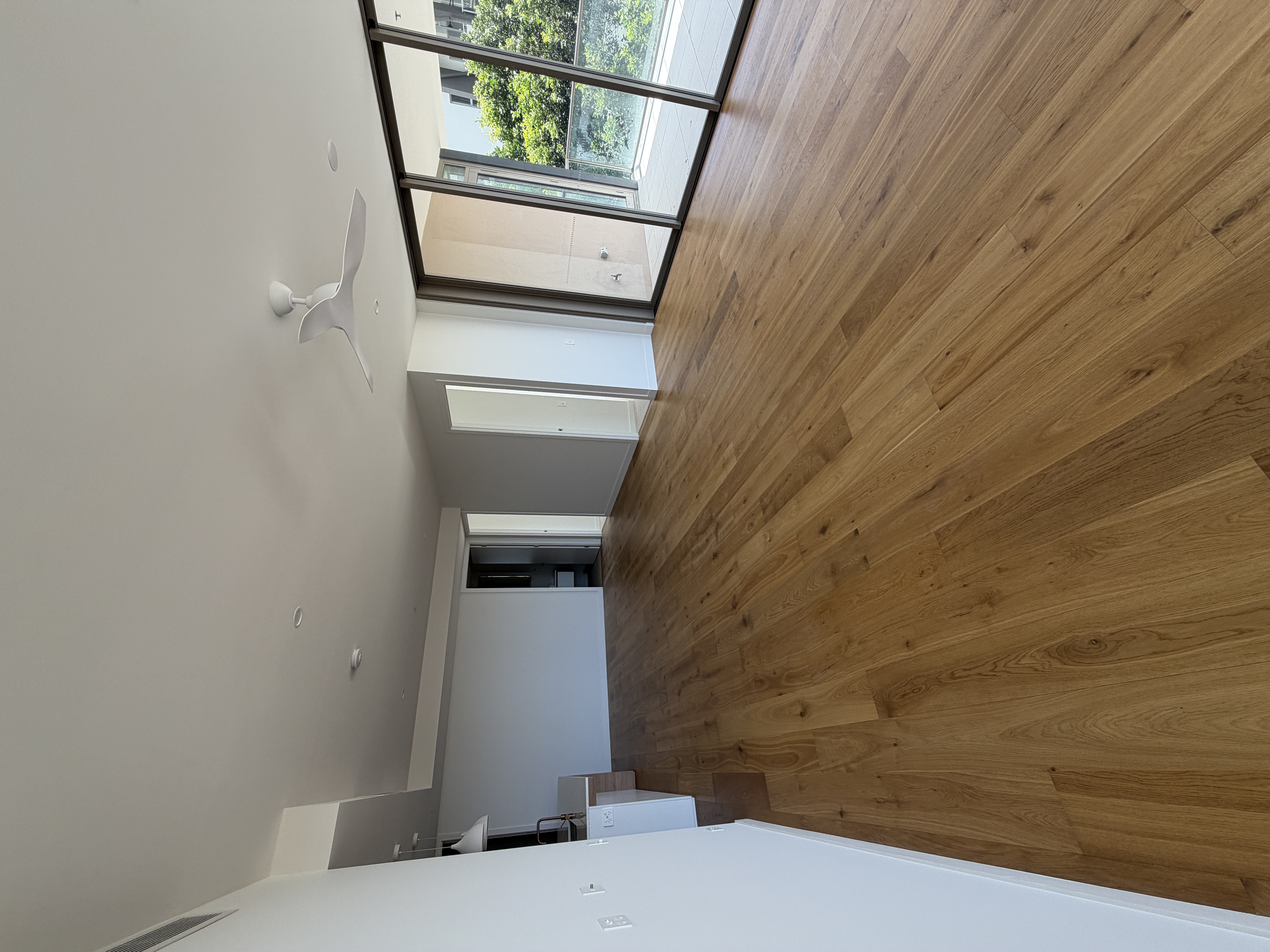 Robina home after flooring, engineered oak