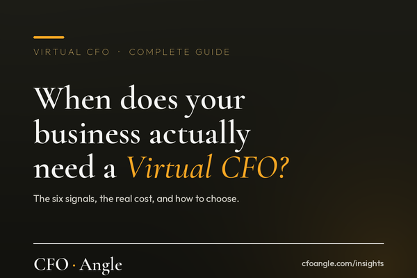 Virtual CFO Guide for Indian Founders & SMEs