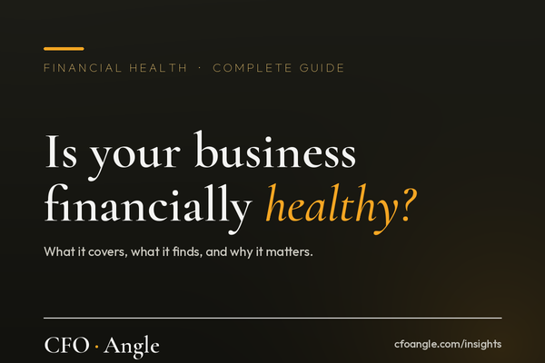 Financial Health Check Up for Indian SMEs