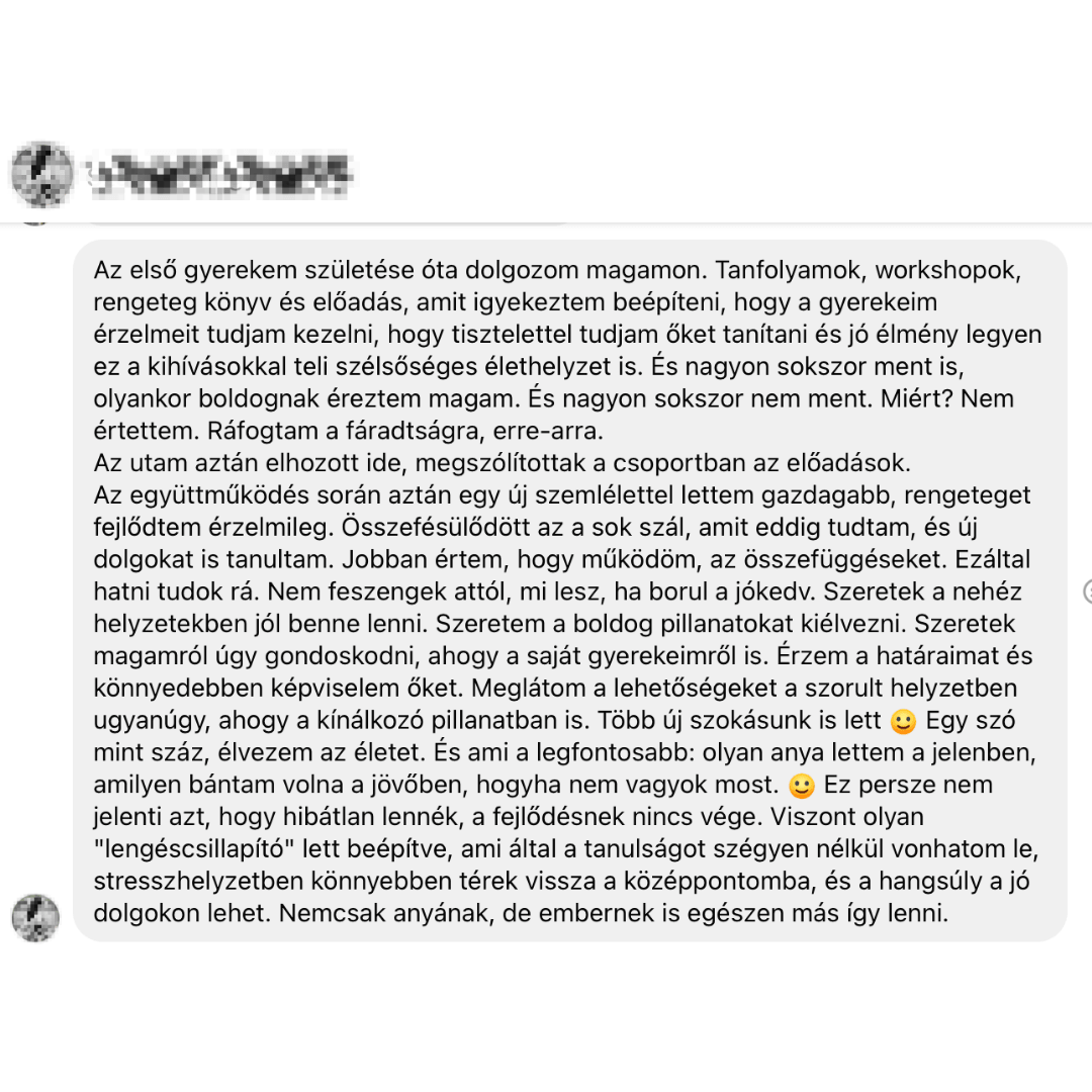 Írott visszajelzés 9