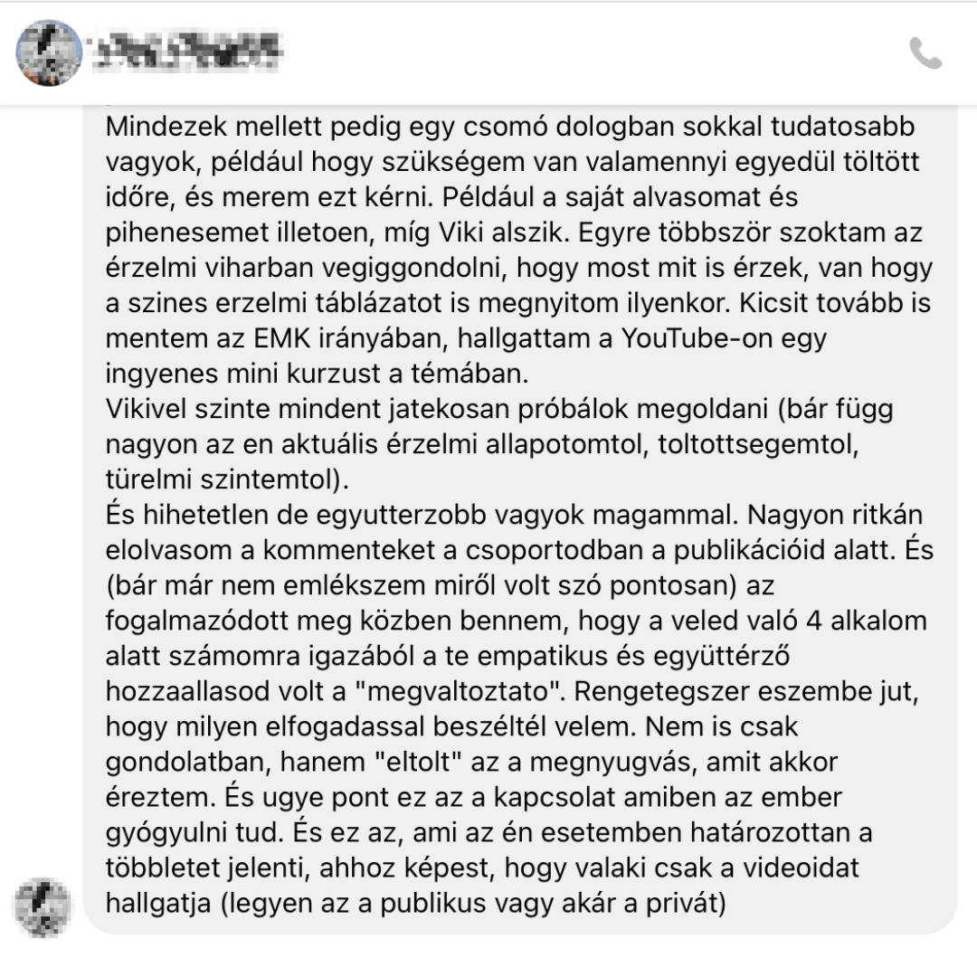 Írott visszajelzés 13