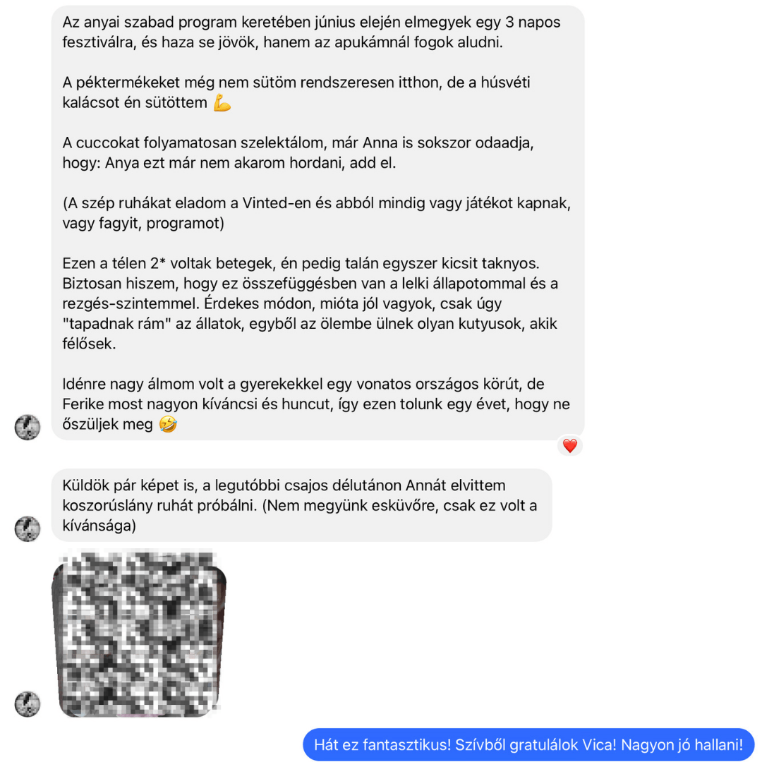 Írott visszajelzés 4