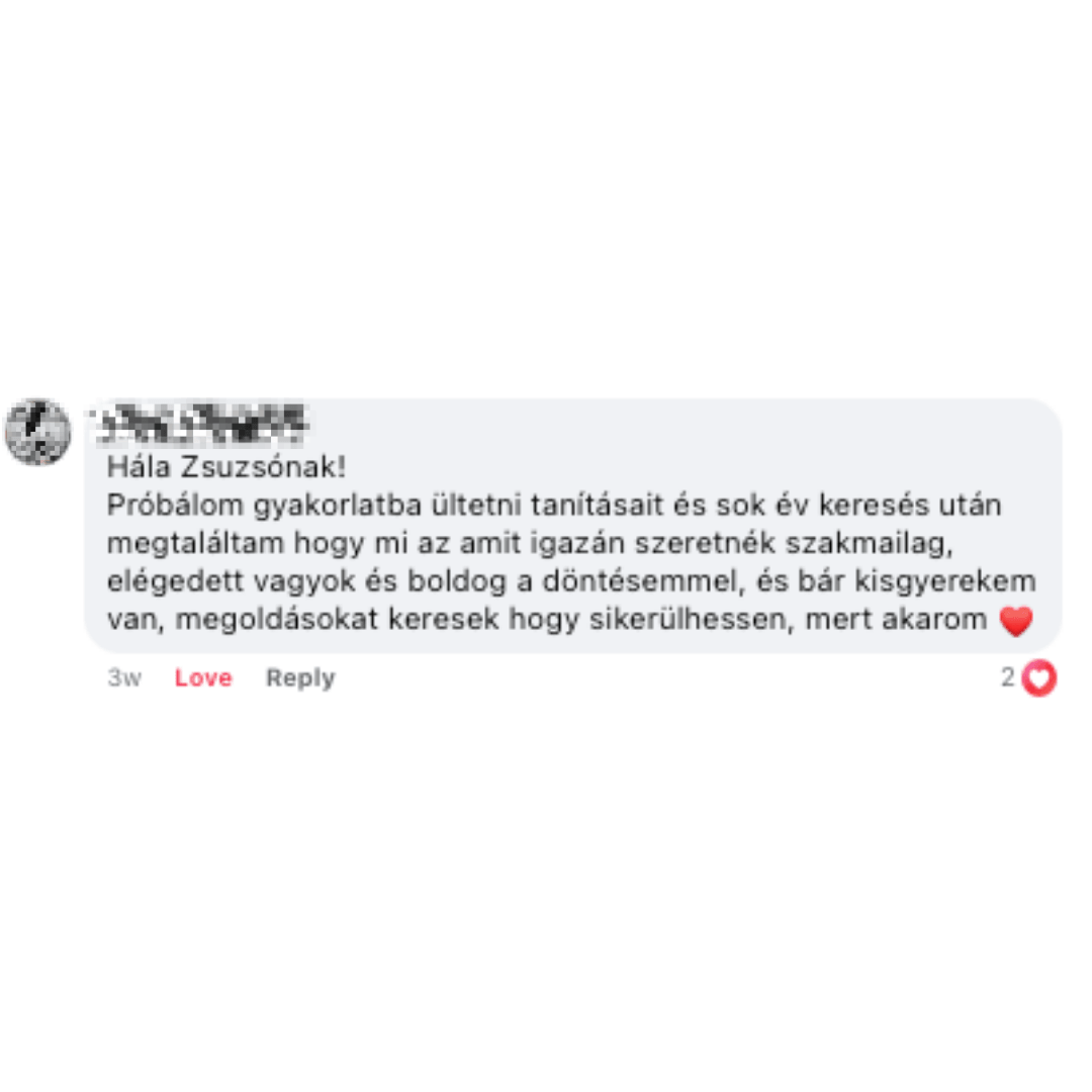 Írott visszajelzés 7