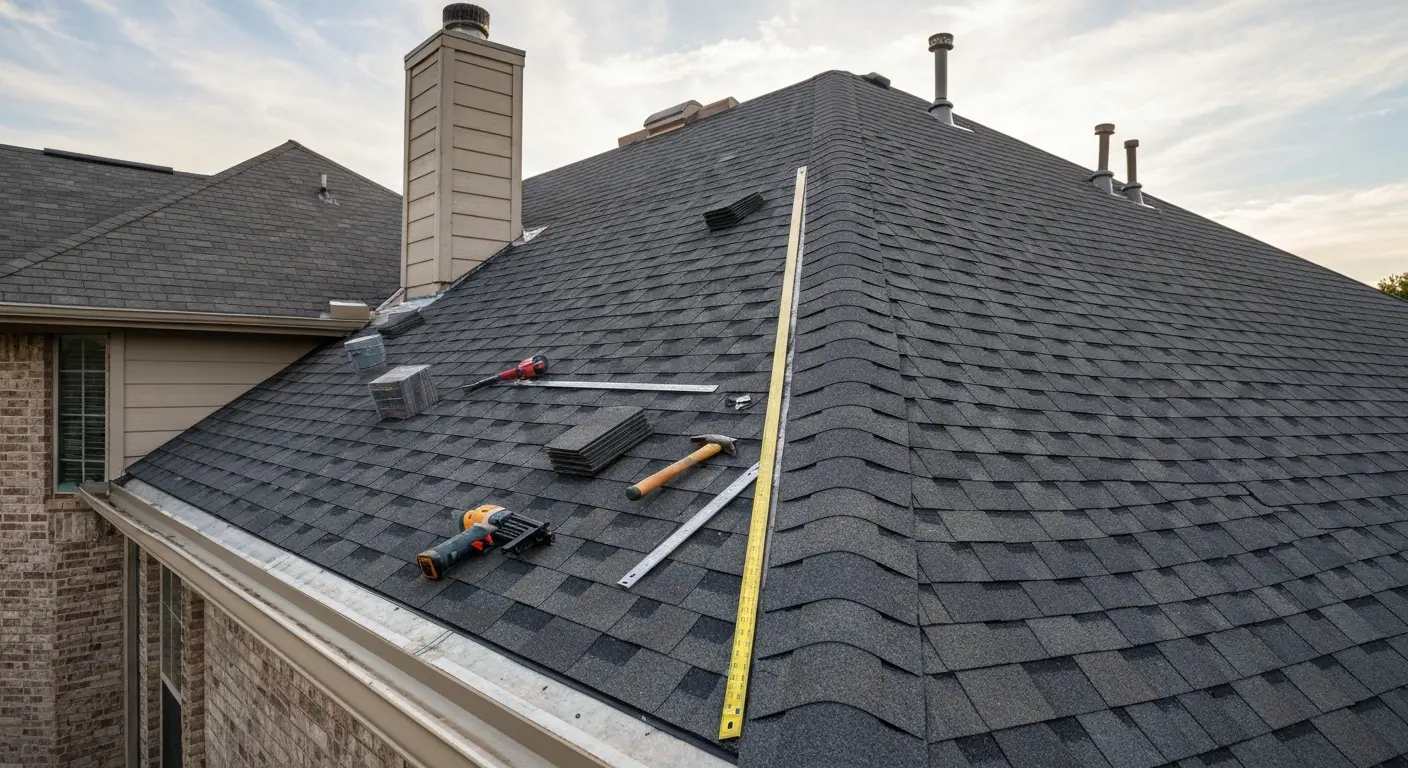 New roof installation DeSoto