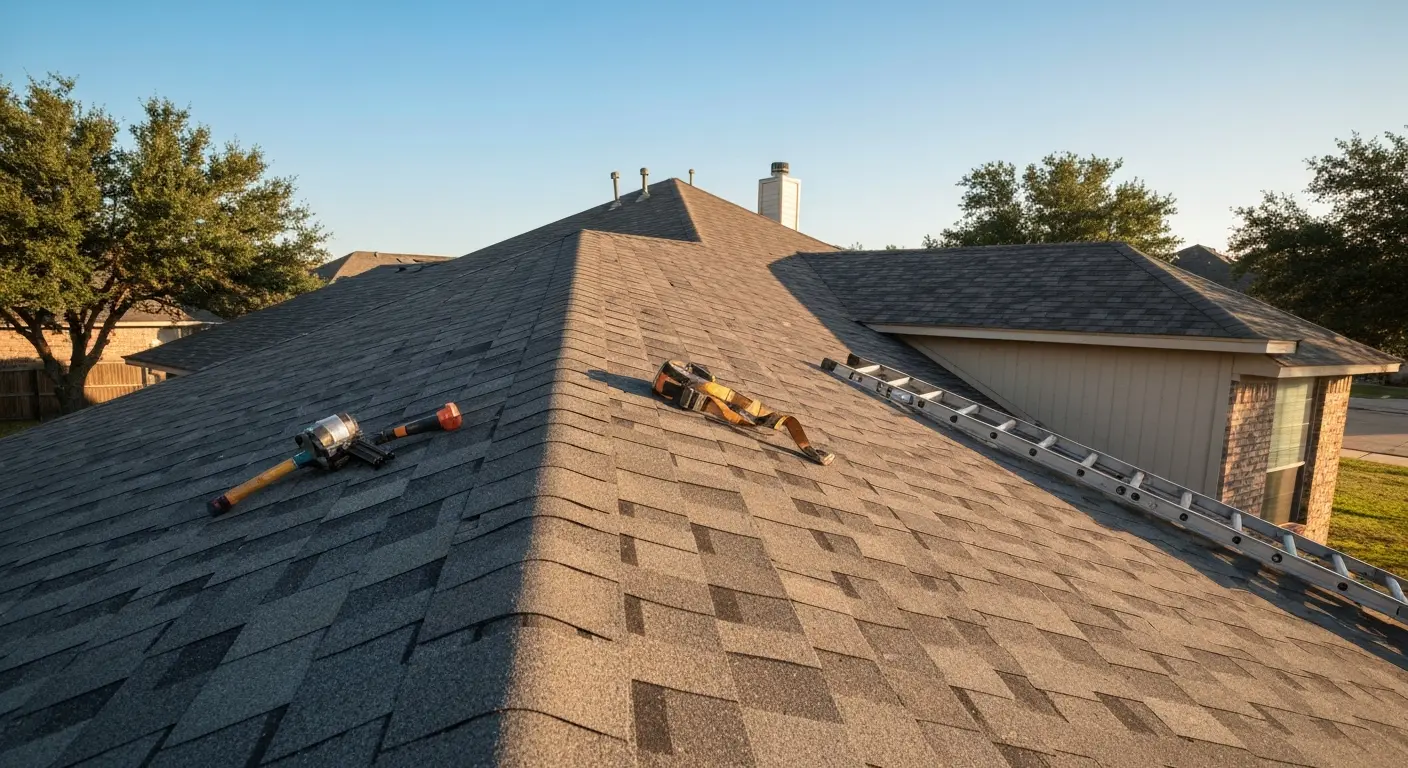 Residential roof repair