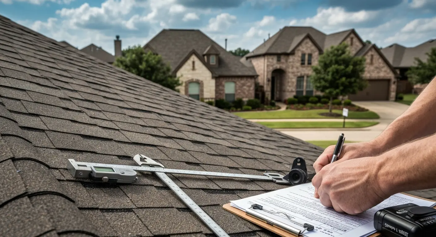 Storm damage roof repair Prosper