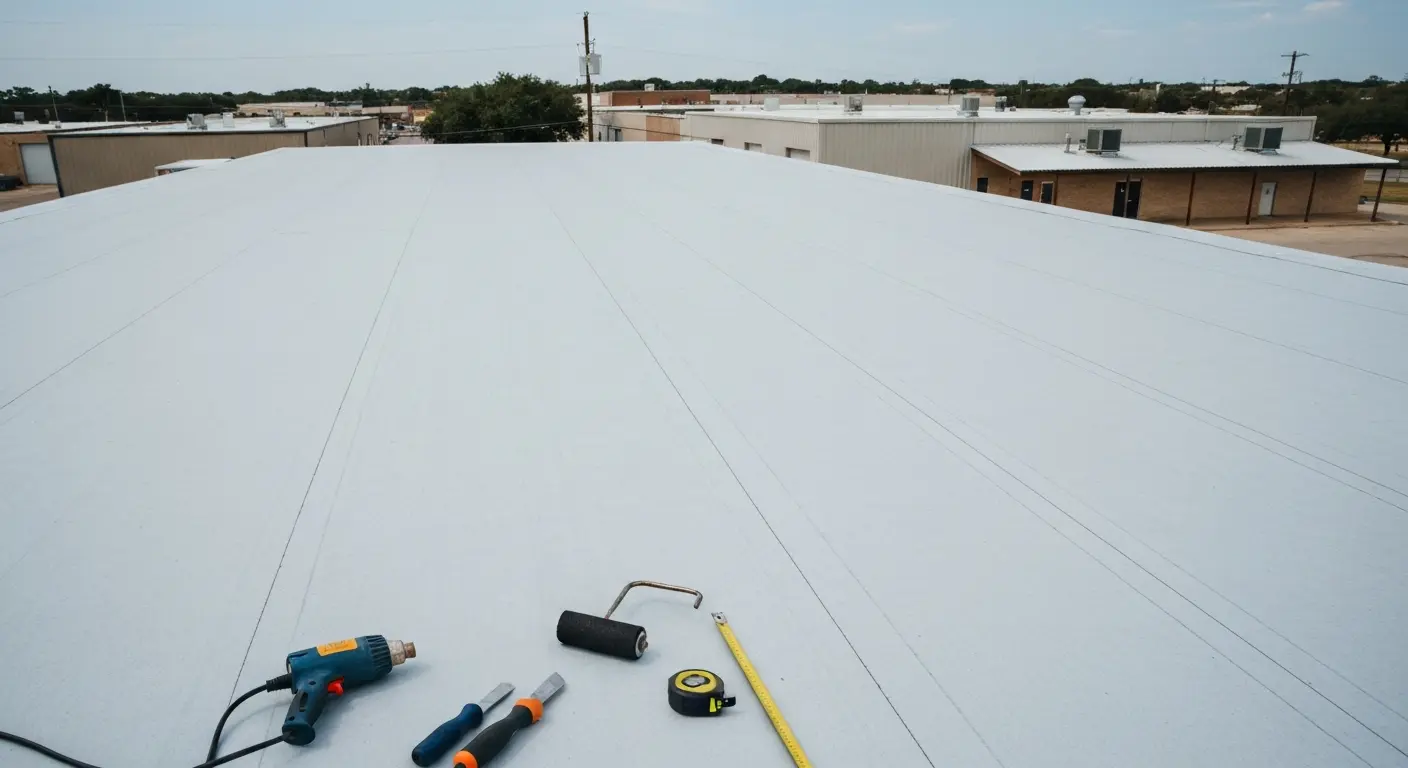Commercial roof project