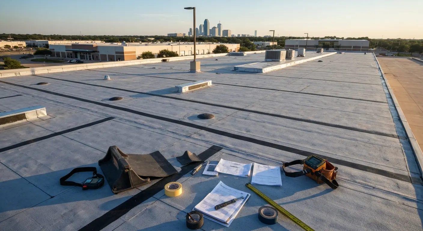 Commercial roof services