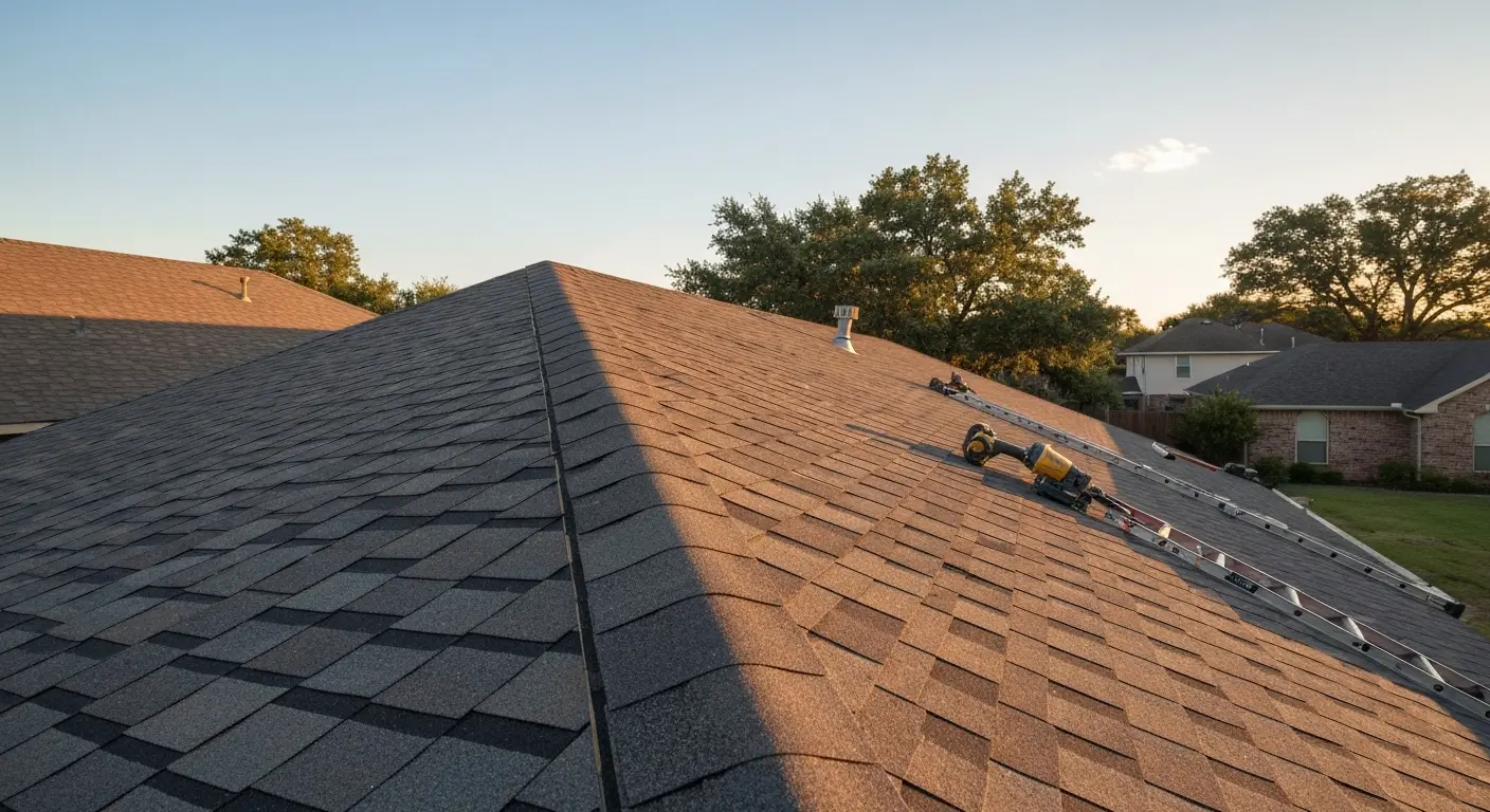 Residential roof replacement