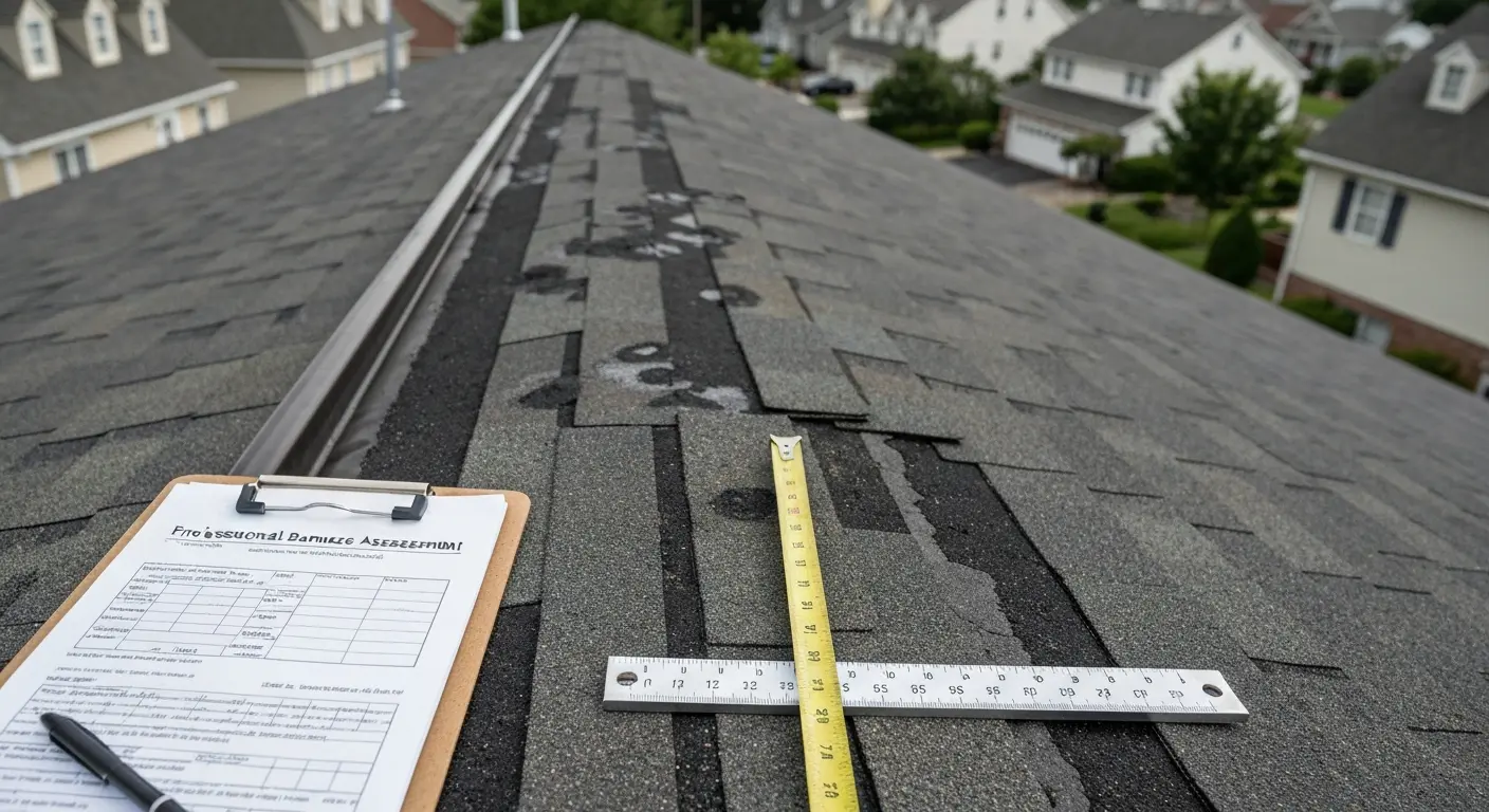 Insurance claim roofing