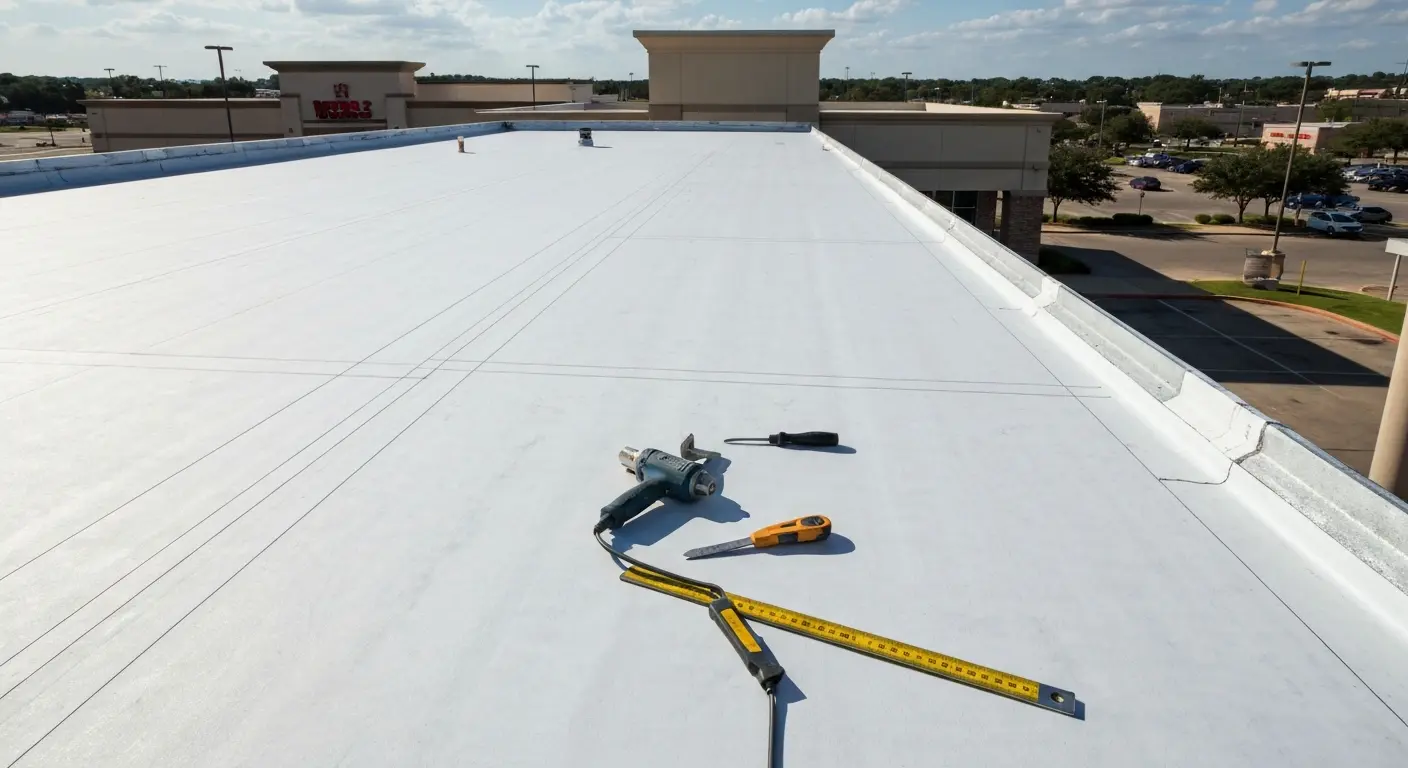 Commercial roof maintenance